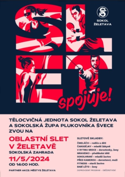 Oblastní slet v Želetavě 2024