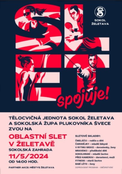 Oblastní slet v Želetavě 2024