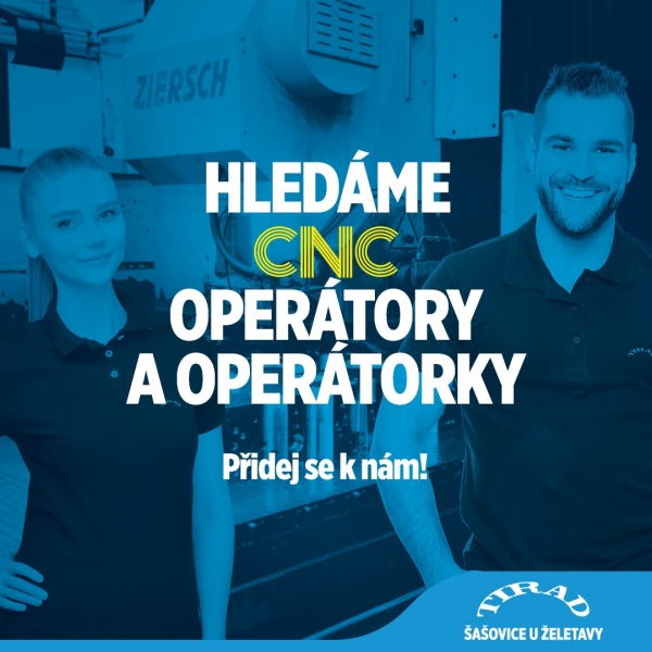 CNC OPERÁTOR/OPERÁTORKA
