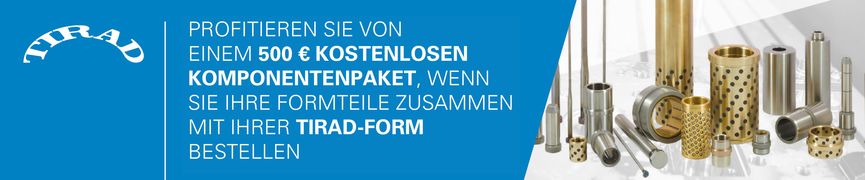 PROFITIEREN SIE VON EINEM 500 € KOSTENLOSEN KOMPONENTENPAKET